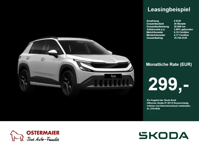 Skoda Epiq Essence 40 LED.TravelA.NAV.Lenk-HZG.KESSY.KAM.Side