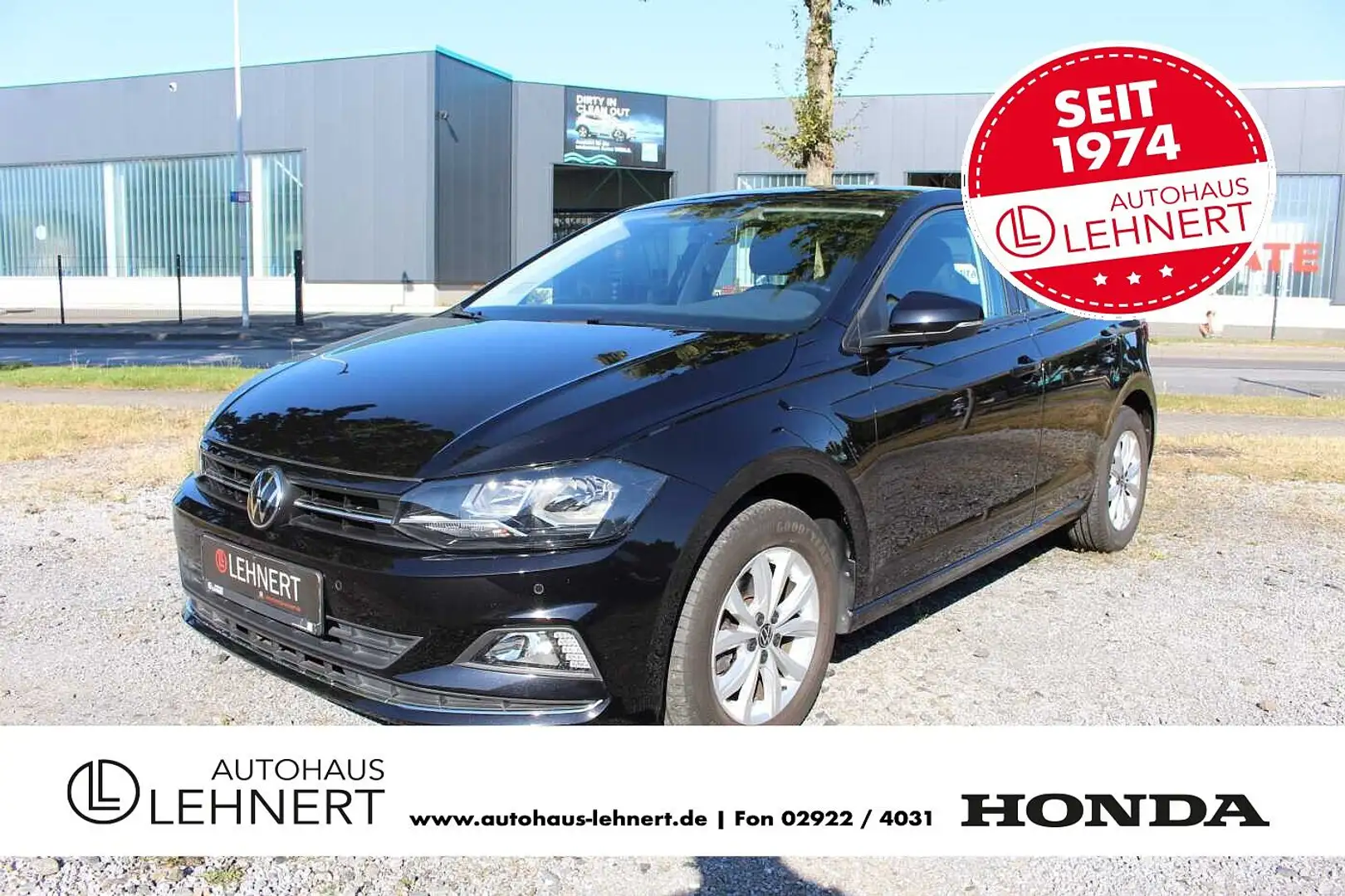 Volkswagen Polo VI 1.0 TSI Highline Navi Noir - 1