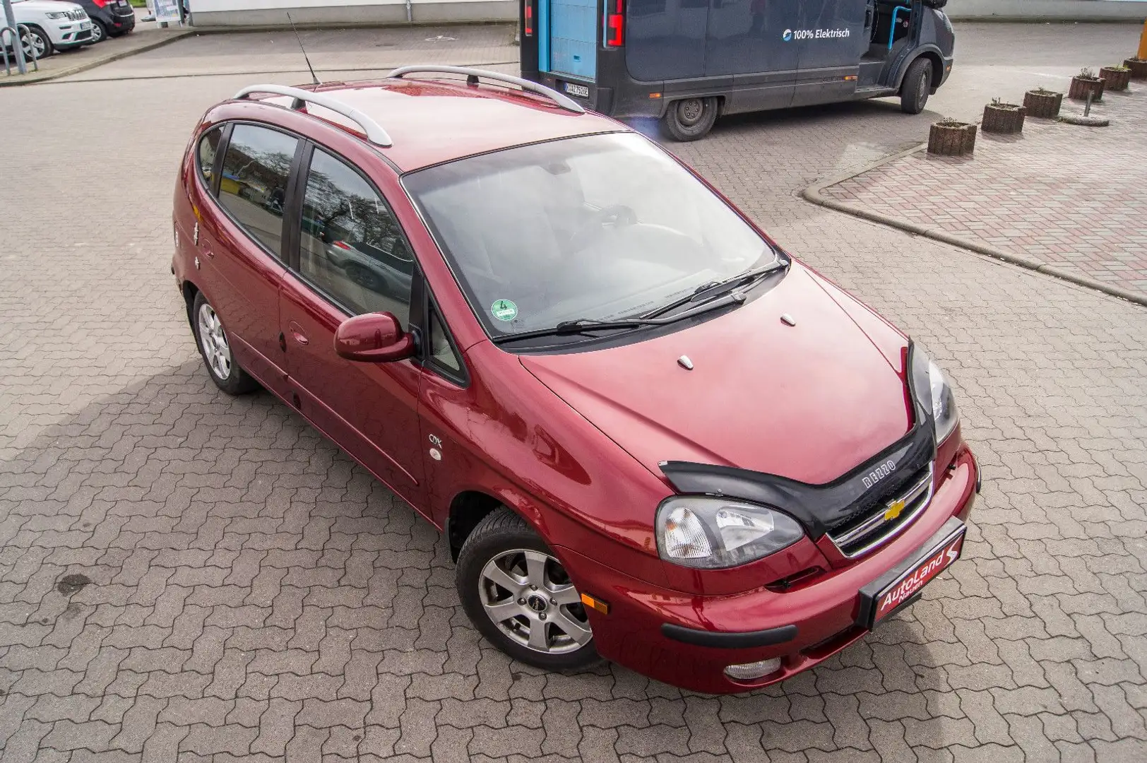 Chevrolet Rezzo 2.0 CDX+LPG+Klima+TUV+NR77 Rojo - 2