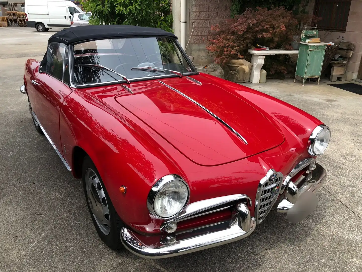 Alfa Romeo Giulietta spider veloce 1300 passo corto Roşu - 1