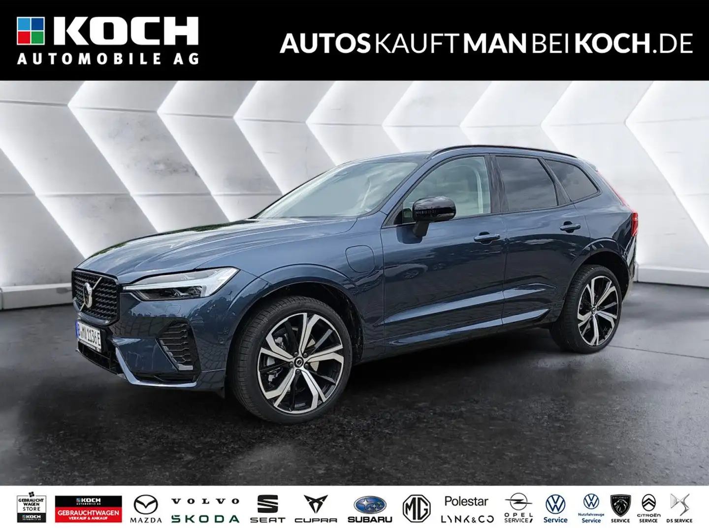 Volvo XC60 T6 AWD Plug-in Hybrid Ultra Dark Blau - 1