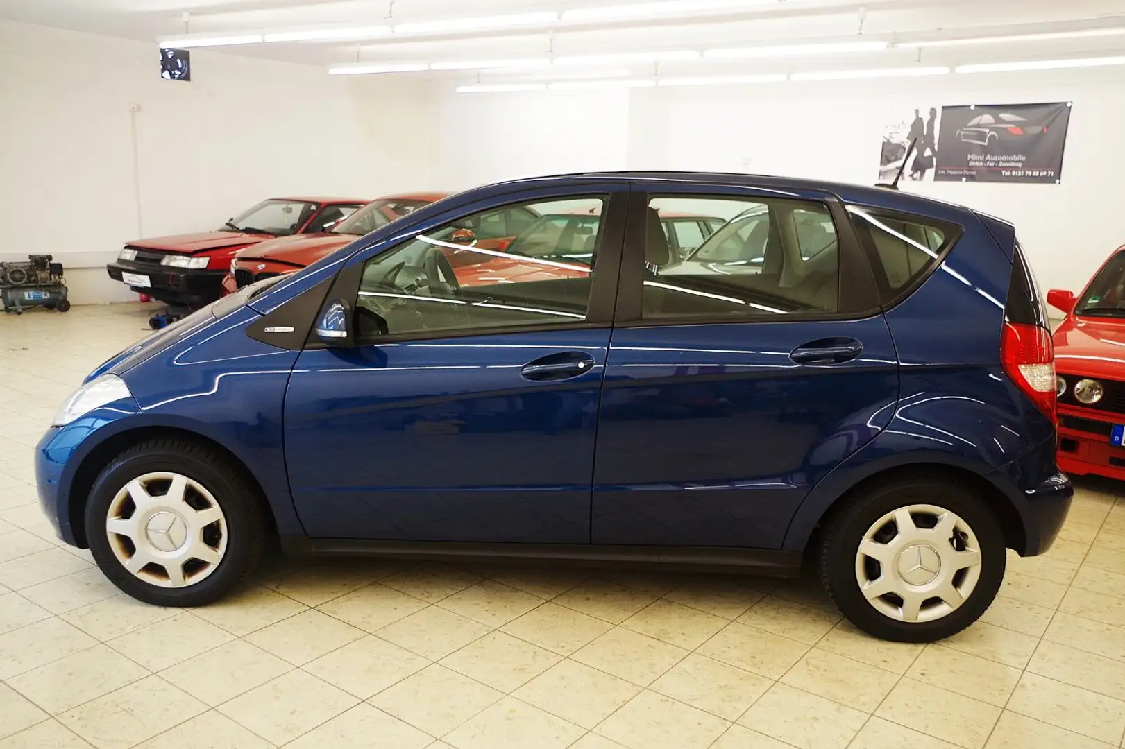 Mercedes-Benz A 160 Sitzheizung, Bremsen hi Neu !!! Blau - 2