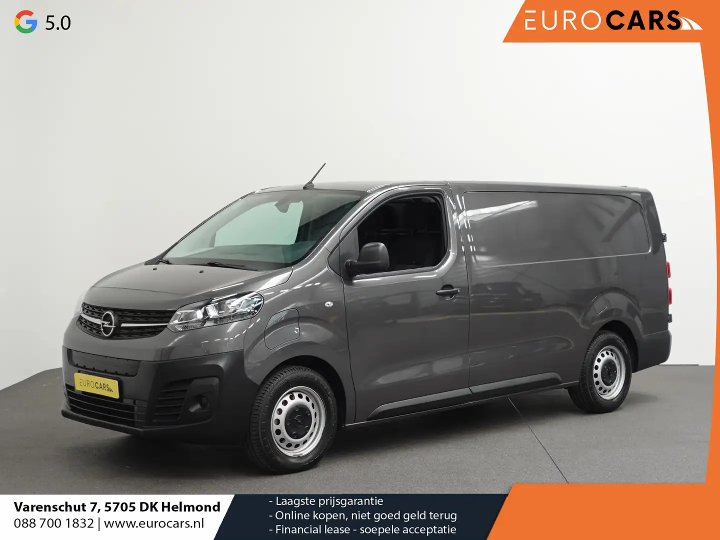 Opel Vivaro-e L3H1 Edition 75 kWh Automaat Airco Navi Cruise Con Gris - 1