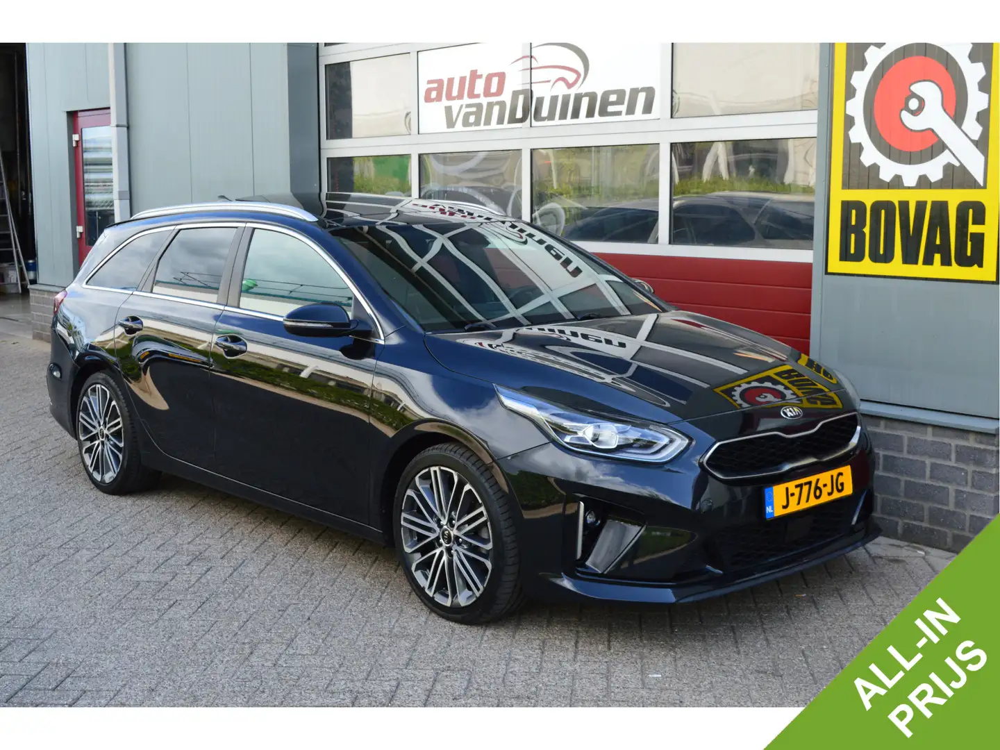 Kia Ceed / cee'd 1.4 T-GDI GT-PlusLine O.a: Camera, ACC, Stuur+Stoe Zwart - 1