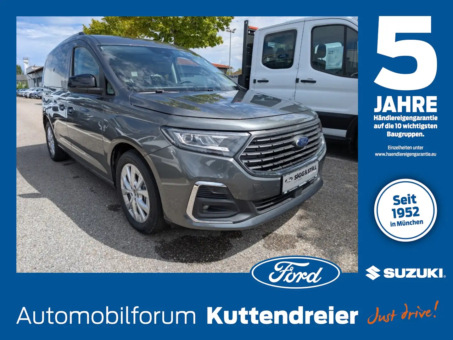 Ford Grand Tourneo Connect Titanium 7-SITZE*IACC*BLIS Grijs - 1