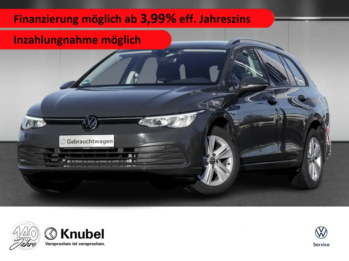 Volkswagen Golf VIII Variant Life 1.5 eTSI DSG LED Navi RKamera... Grau - 1