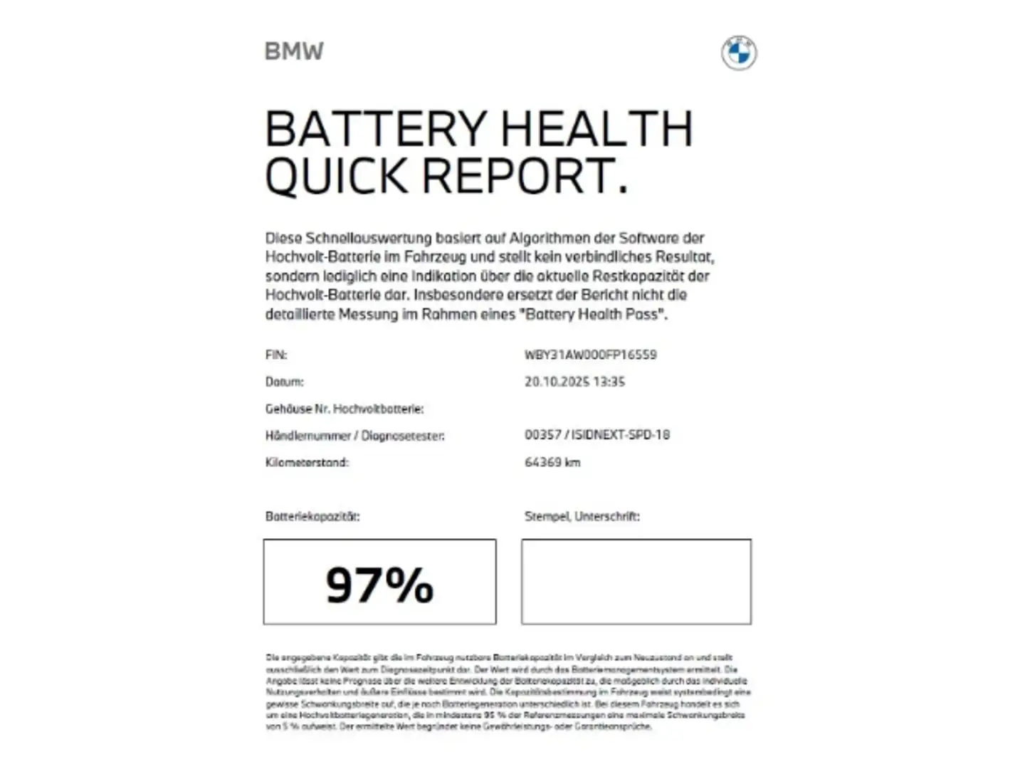 BMW i4 Gran Coupe Park-Assistent M Sport Pro HiFi Vert - 2