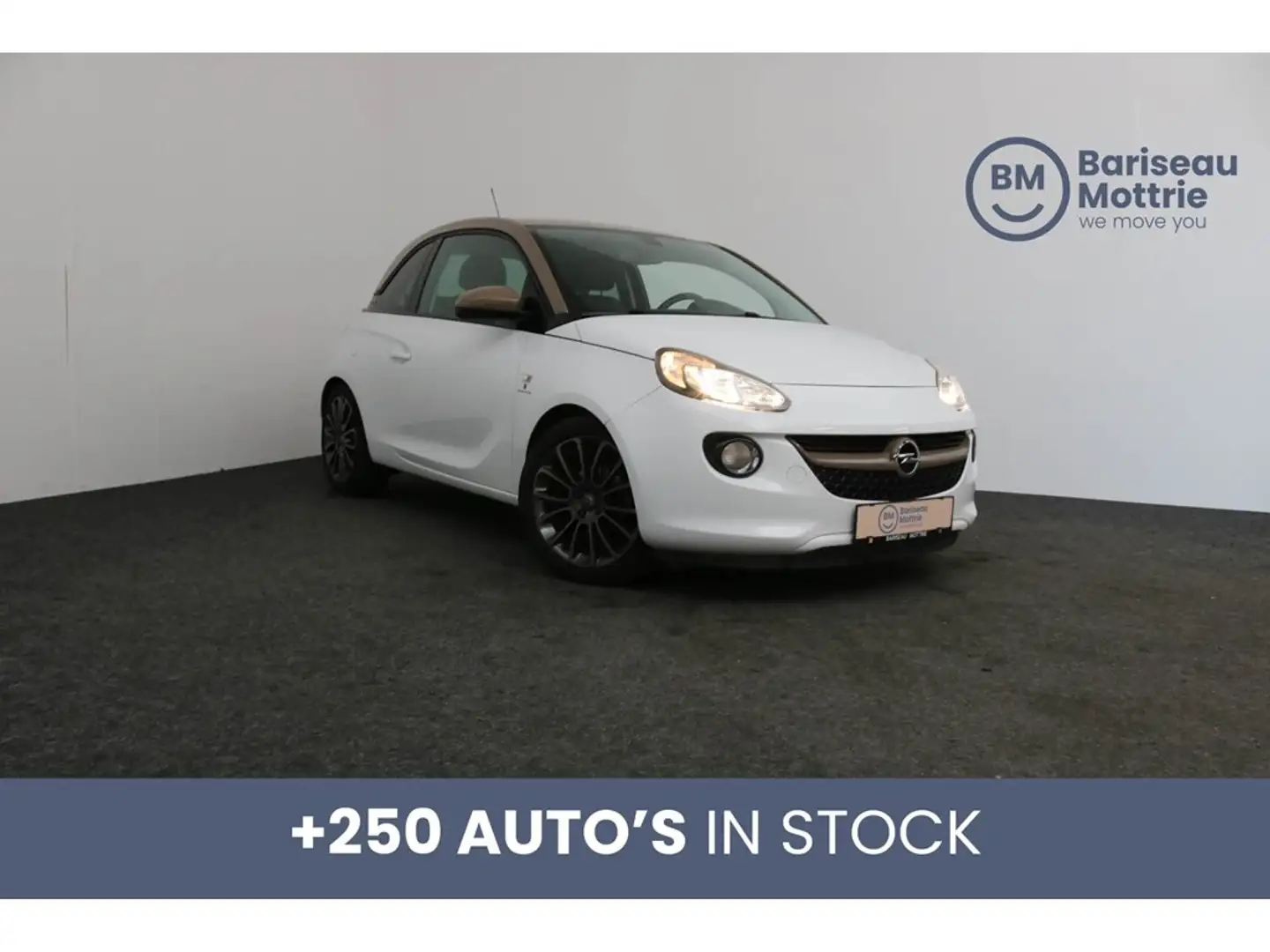 Opel Adam 1.2 BENZINE *DAB*CARPLAY*SENSOREN ACHTER*CRUISE CO Wit - 1