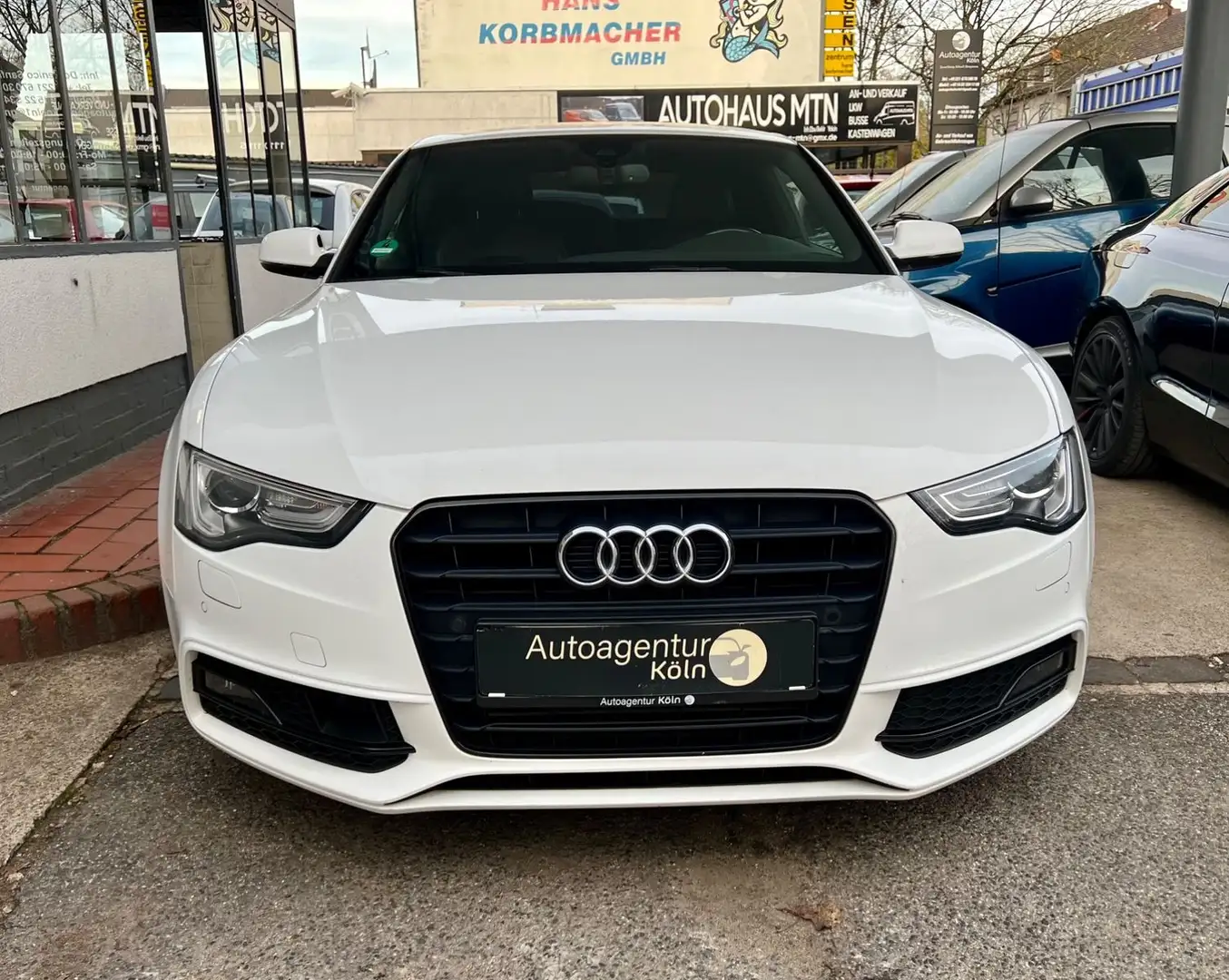 Audi A5 Coupe 2.0 TFSI 3x S-LINE*KLIMA*SHZ* Blanc - 2