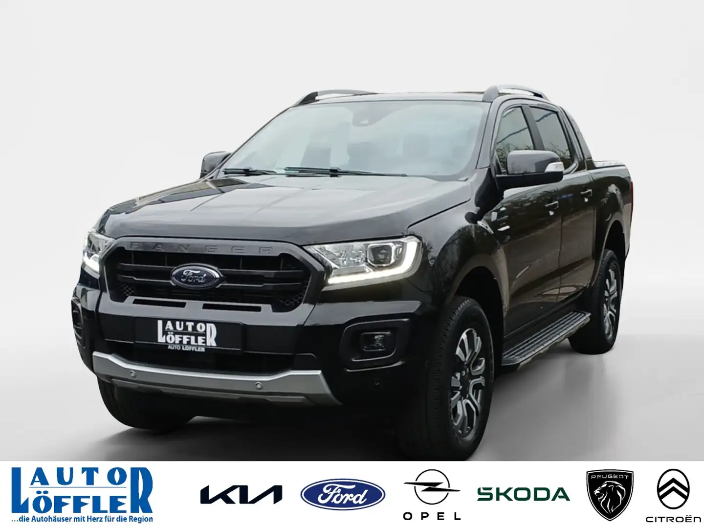 Ford Ranger Wildtrak Doppelkabine NAVI^ PDC^ RFK^ Klima Navi Schwarz - 1