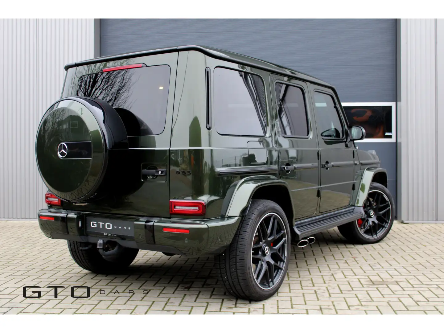 Mercedes-Benz G 63 AMG G63 Burmester / Designo lak / AMG Drivings Package Groen - 2