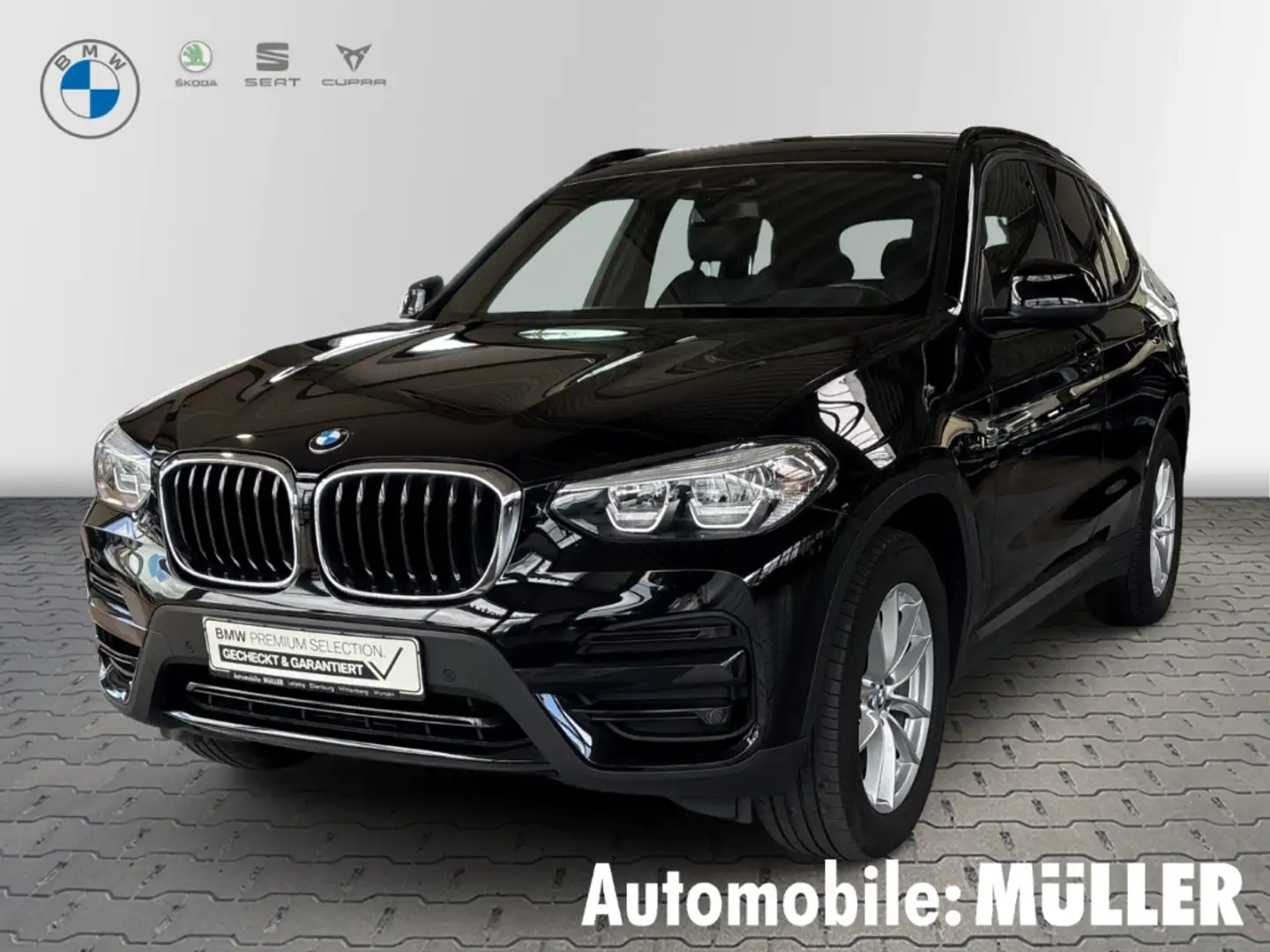 BMW X3 20i Navi Digitales Cockpit LED El. Heckklappe 3-Zo Noir - 1