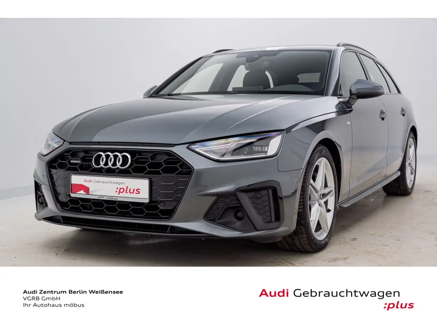 Audi A4 40 TDI S-TRO*S-LINE*LANE*ACC*NAVI*QUA** Grau - 2