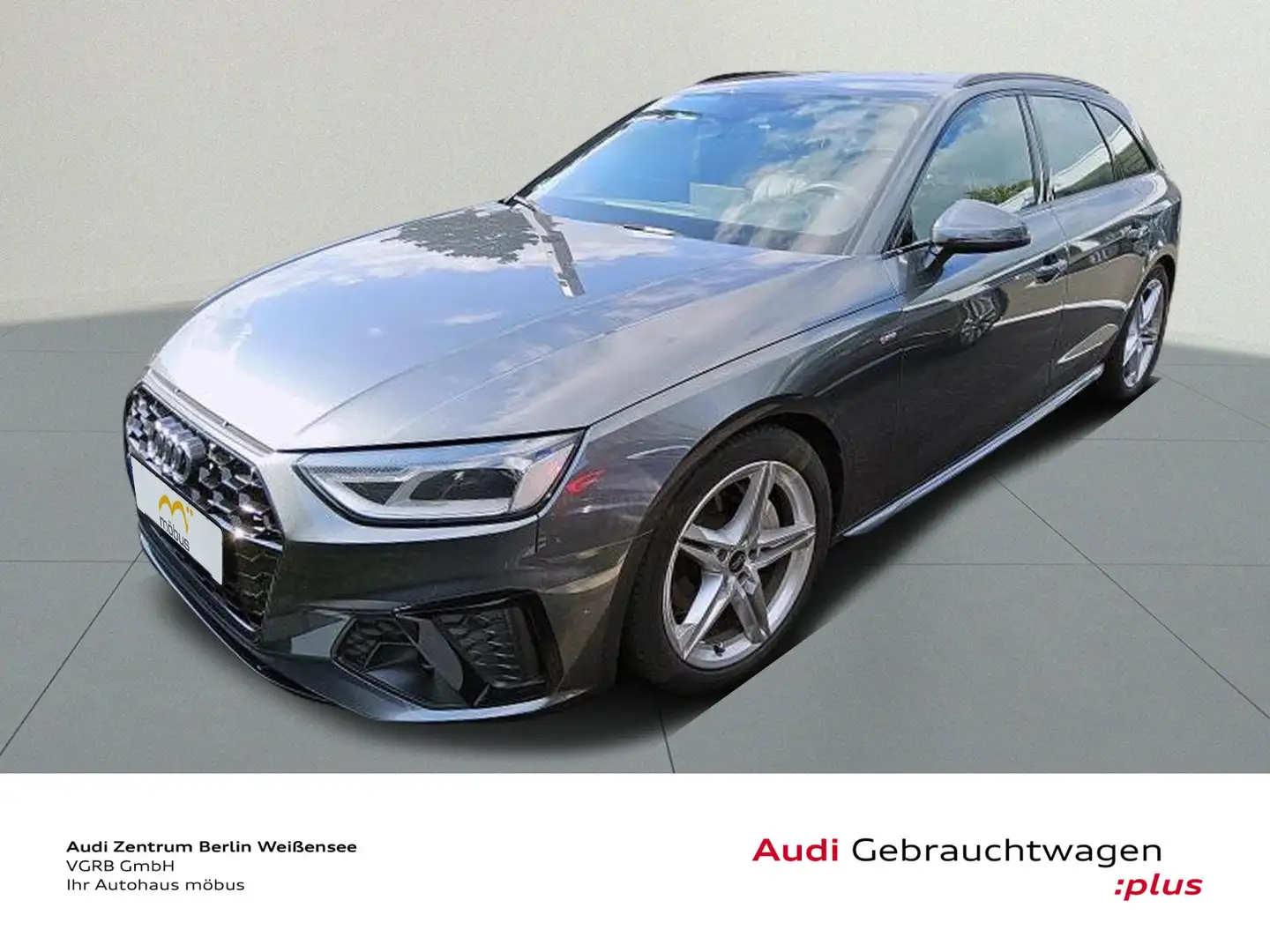 Audi A4 40 TDI S-TRO*S-LINE*LANE*ACC*NAVI*QUA** Grau - 2