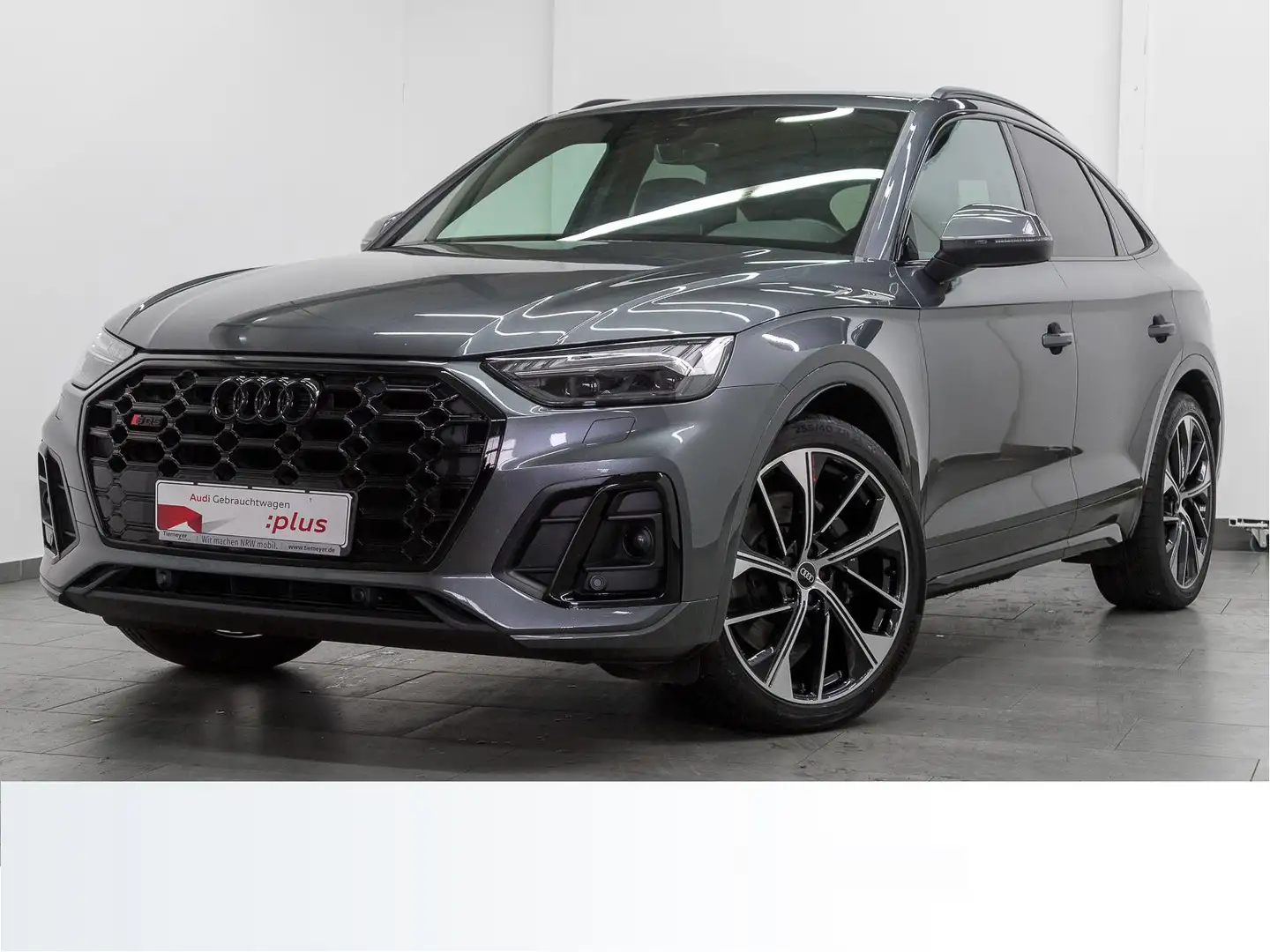 Audi SQ5 3.0 TDI Q UPE100 LM21 PANO LEDER K Grijs - 2