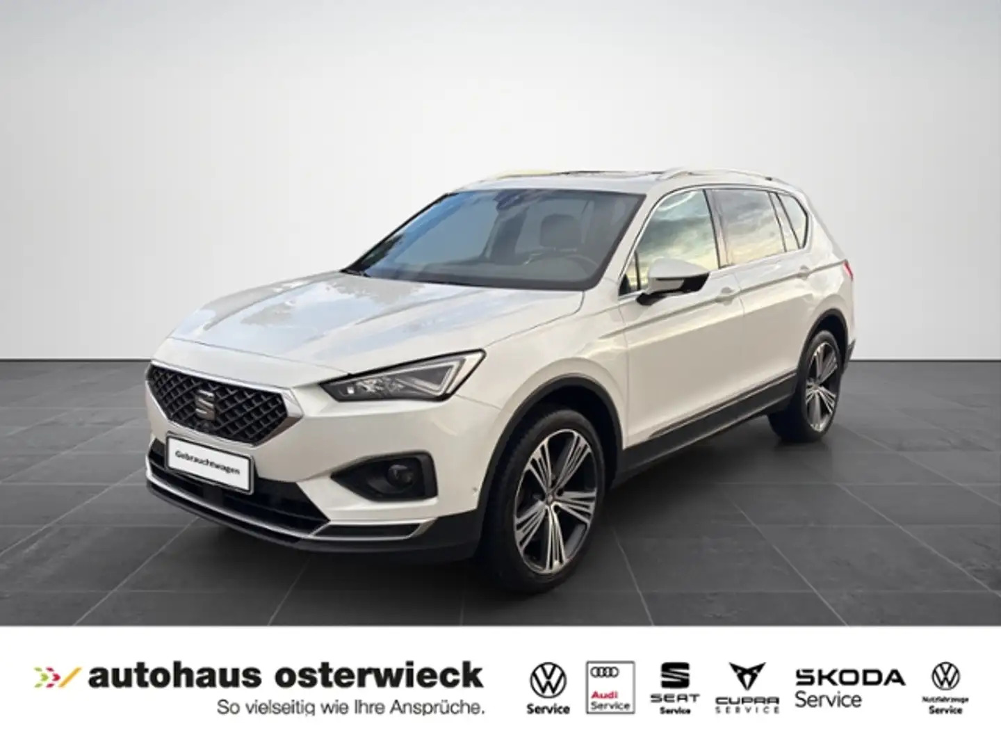 SEAT Tarraco 2.0 TSI Xcellence 4Drive OPF AHK Panorama Blanc - 1