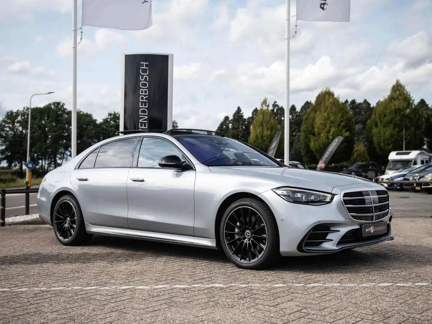 Mercedes-Benz S 580 580e Lang AMG Line Night | Pano | HUD | Burmester Zilver - 2