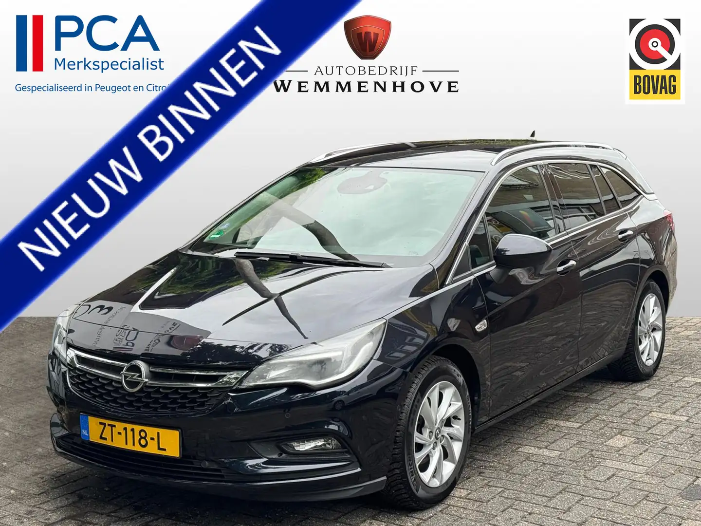 Opel Astra Sports Tourer 1.0 Turbo Business Executive Blauw - 1
