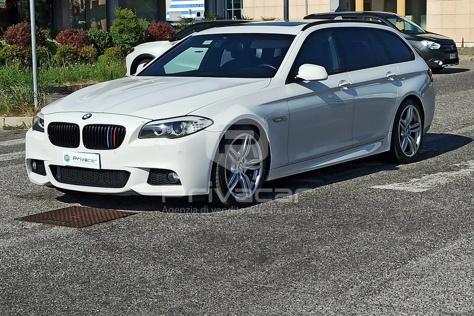 BMW 520 520d Touring Msport TETTO Bianco - 1