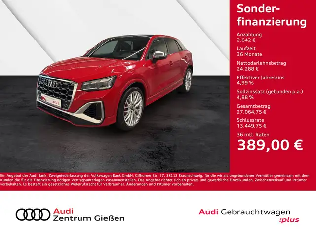 Audi SQ2 2.0 TFSI quattro B&O AHK MATRIX PANO NAVI