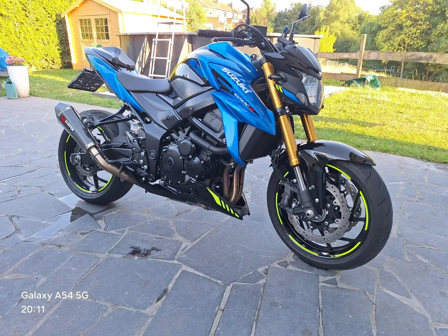 Suzuki GSX-S 750 Bleu - 1