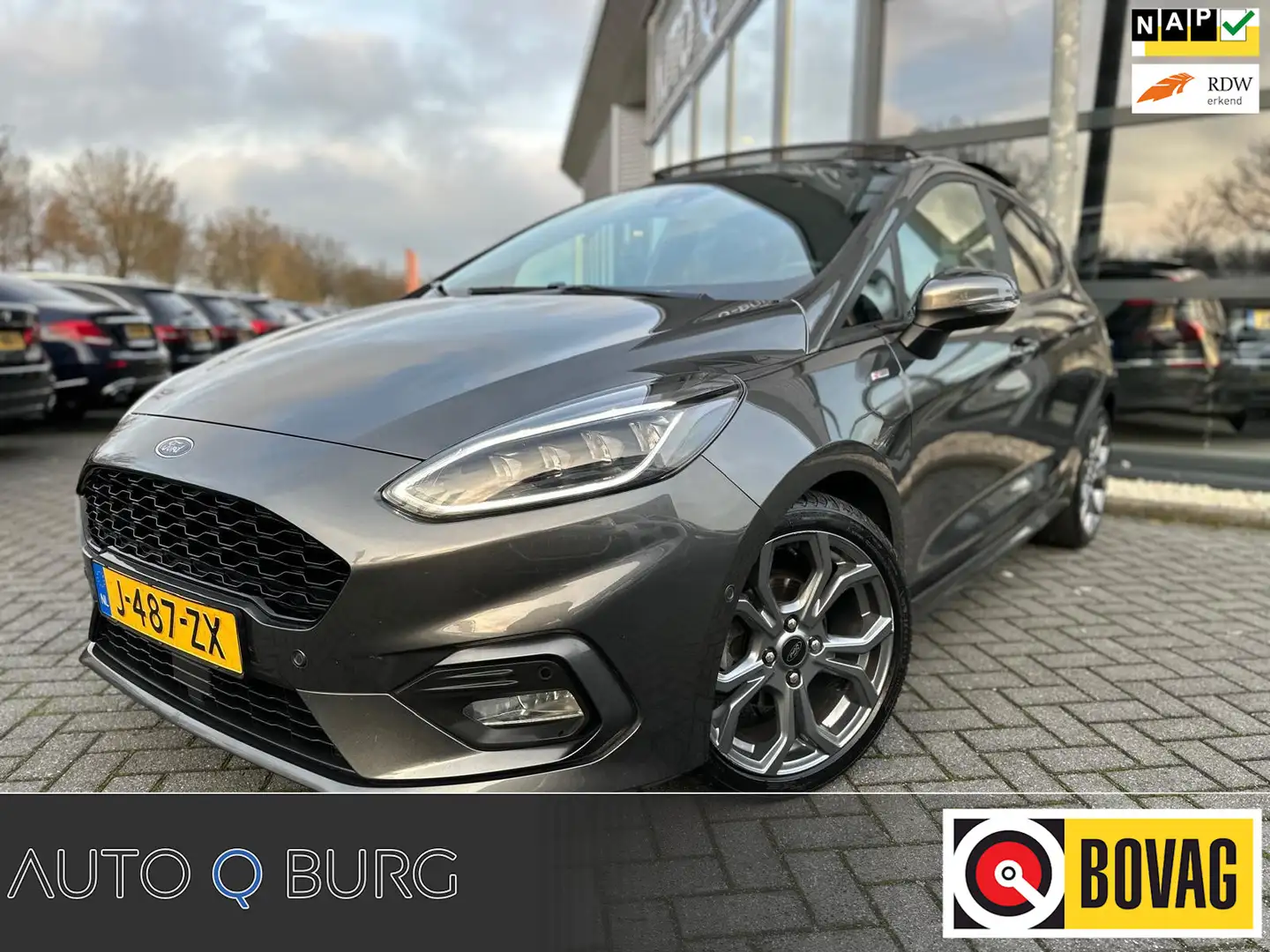 Ford Fiesta 1.0 EcoBoost ST-Line X | Panoramadak | Keyless | S Grijs - 1