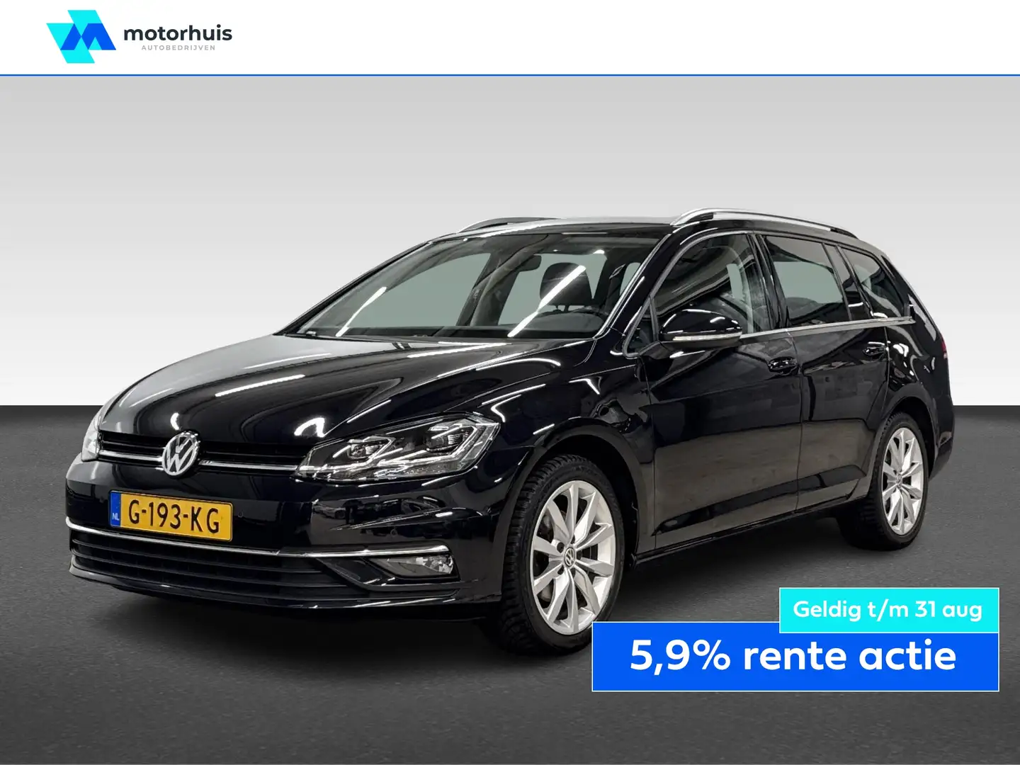 Volkswagen Golf Variant 1.5 TSI 150PK DSG-7 HIGHLINE VIRTUAL COCKPIT FULL Zwart - 1