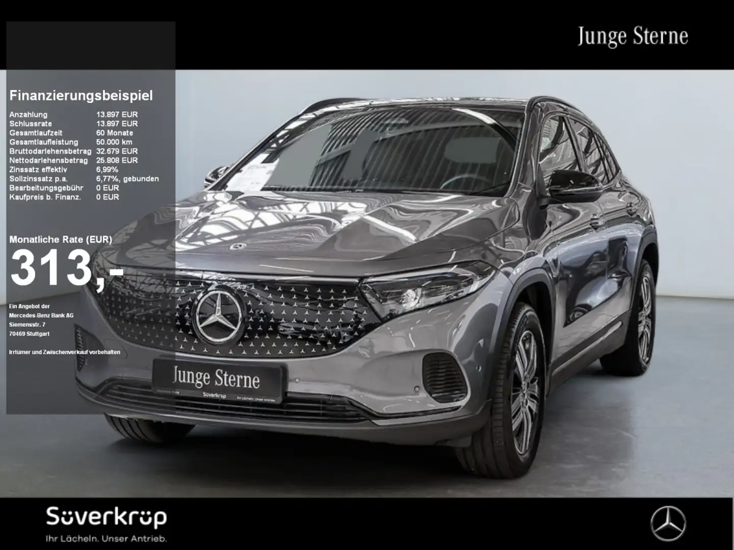 Mercedes-Benz EQA 300 4M , Gris - 1