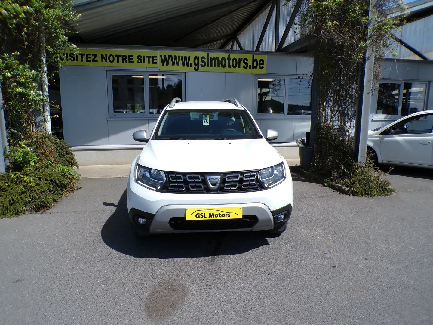 Dacia Duster 1.5 Blue dCi 95cv blanc 07/20 30.045km Airco GPS Wit - 2