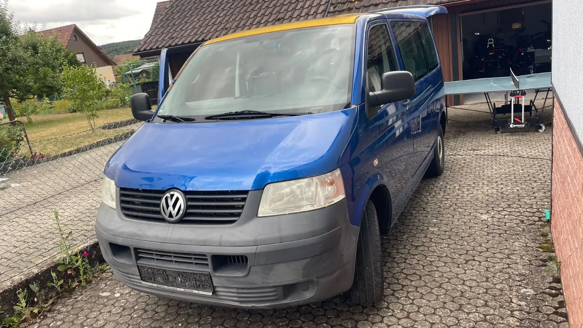 Volkswagen T5 Caravelle 2.5 TDI -9 ST-KLIMA-TÜV -Garantie Modrá - 1