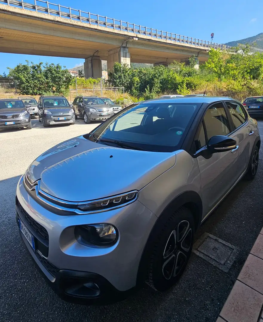 Citroen C3 C3 III 2017 1.6 bluehdi Feel s Argent - 2