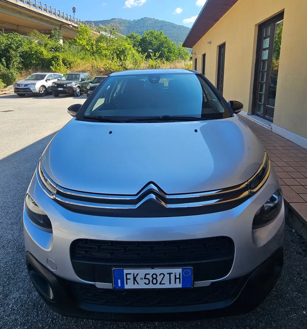 Citroen C3 C3 III 2017 1.6 bluehdi Feel s Argent - 1