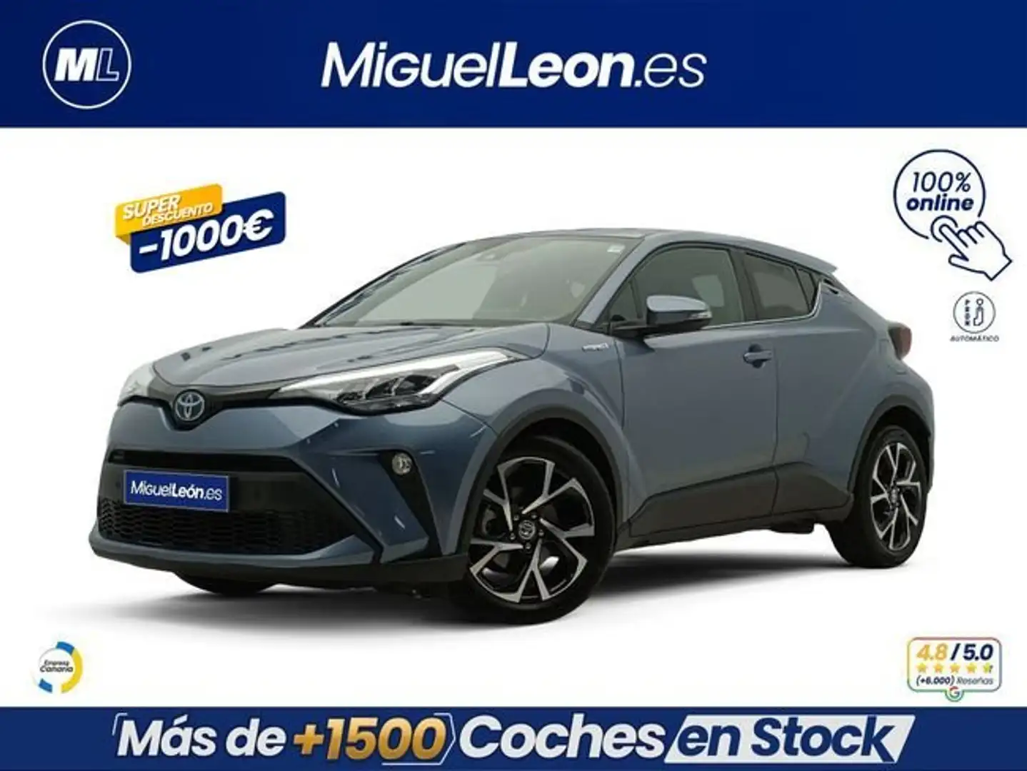 Toyota C-HR 125H Advance Azul - 1