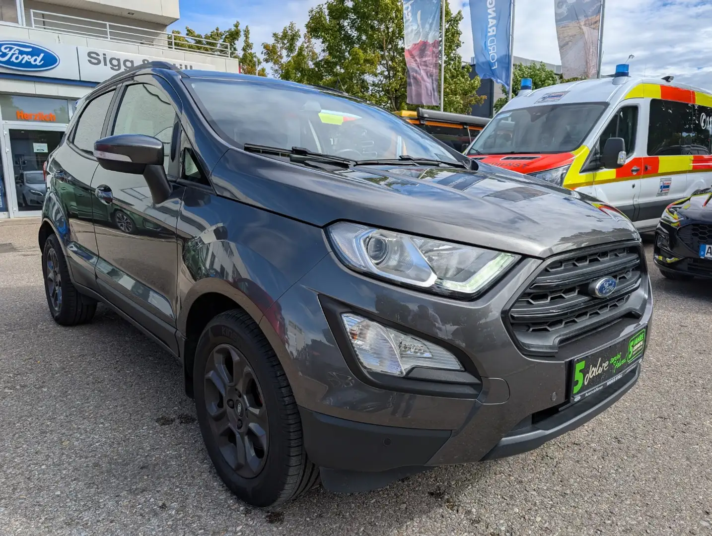 Ford EcoSport 1.0 Cool&Connect NAVI*KLIMA*PDC*CAM*ALU Gris - 2