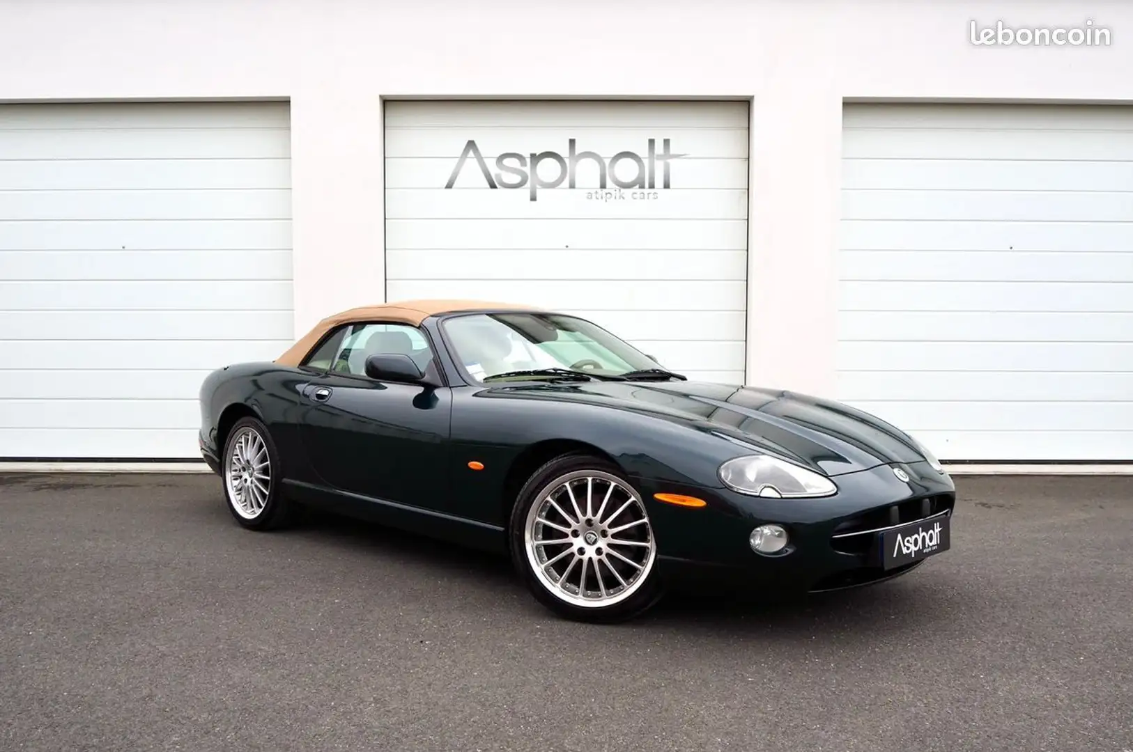 Jaguar XK8 cabriolet V8 4.2L BVA Suivi complet Vert - 2