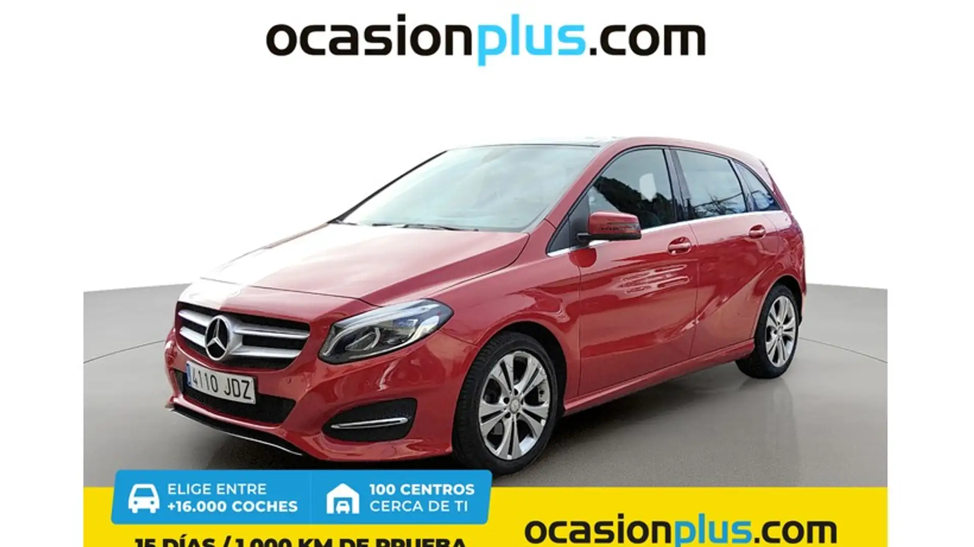 Mercedes-Benz B 180 CDI 7G-DCT Rojo - 1