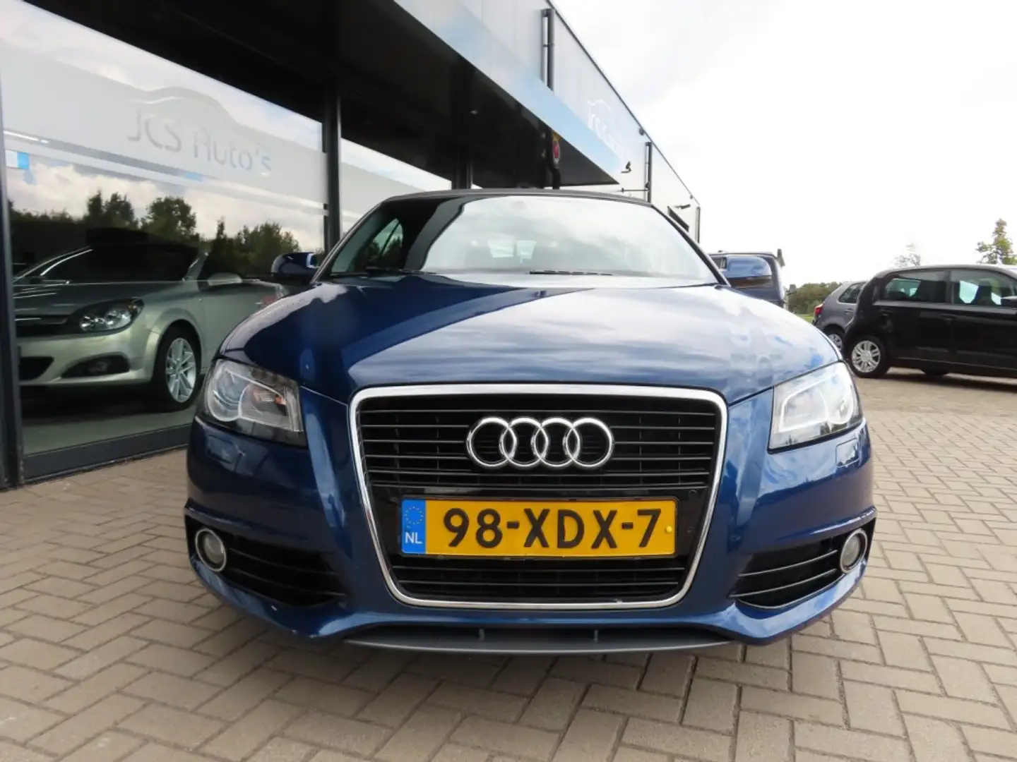 Audi Cabriolet 1.4 TFSI Ambition Pro Line S Ecc Leder Navi 2012 Blau - 2