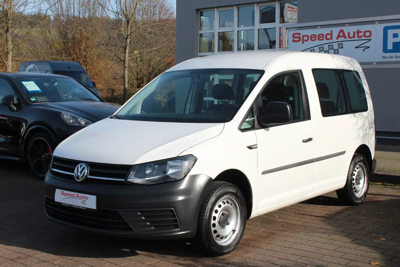 Volkswagen Caddy 2.0 TDI 55kW/PKW/NAVI/AHK/TEMPOMAT/2.HAND Blanco - 1