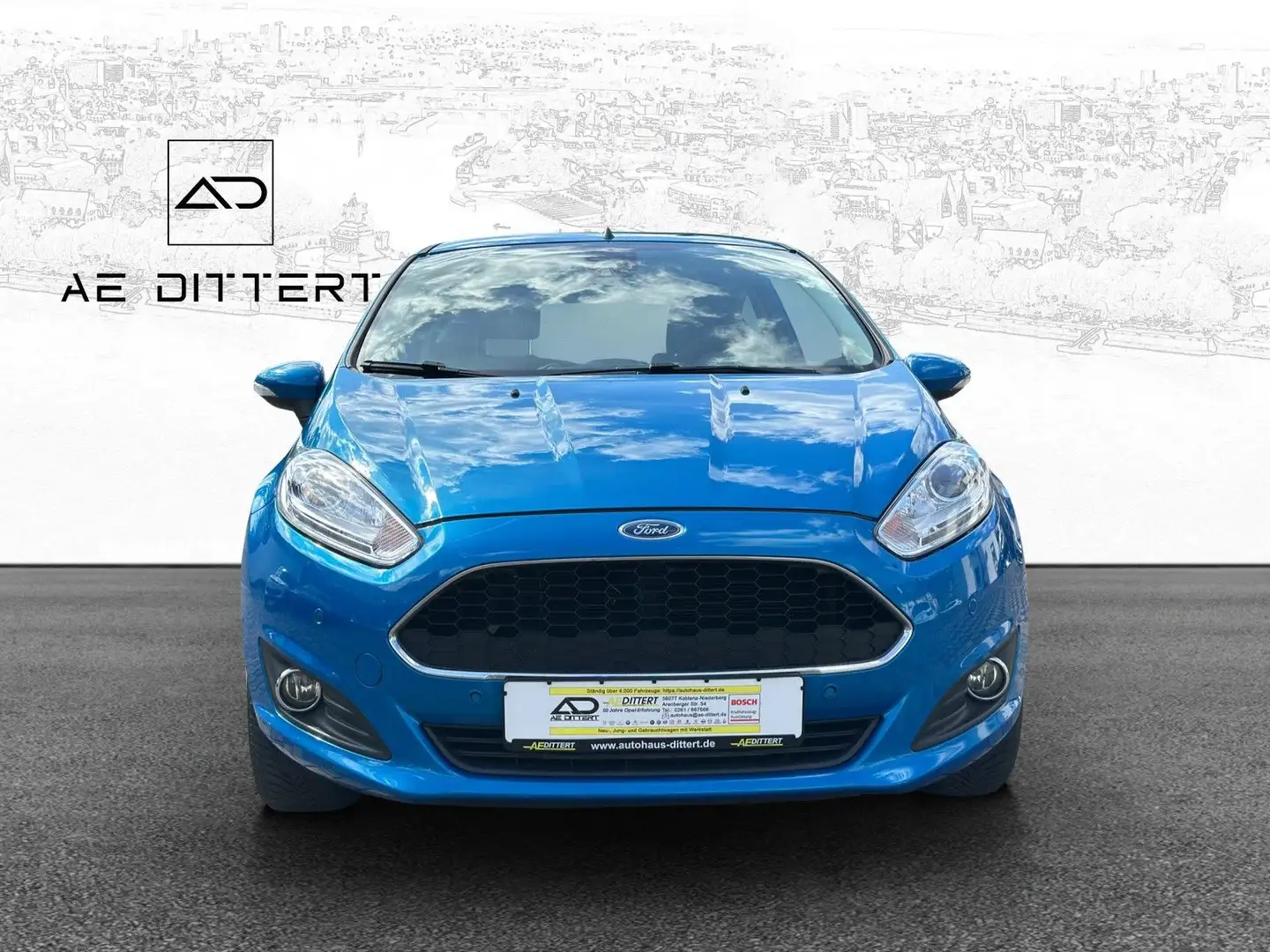 Ford Fiesta Celebration +Shz+PP+BT+ Kék - 2