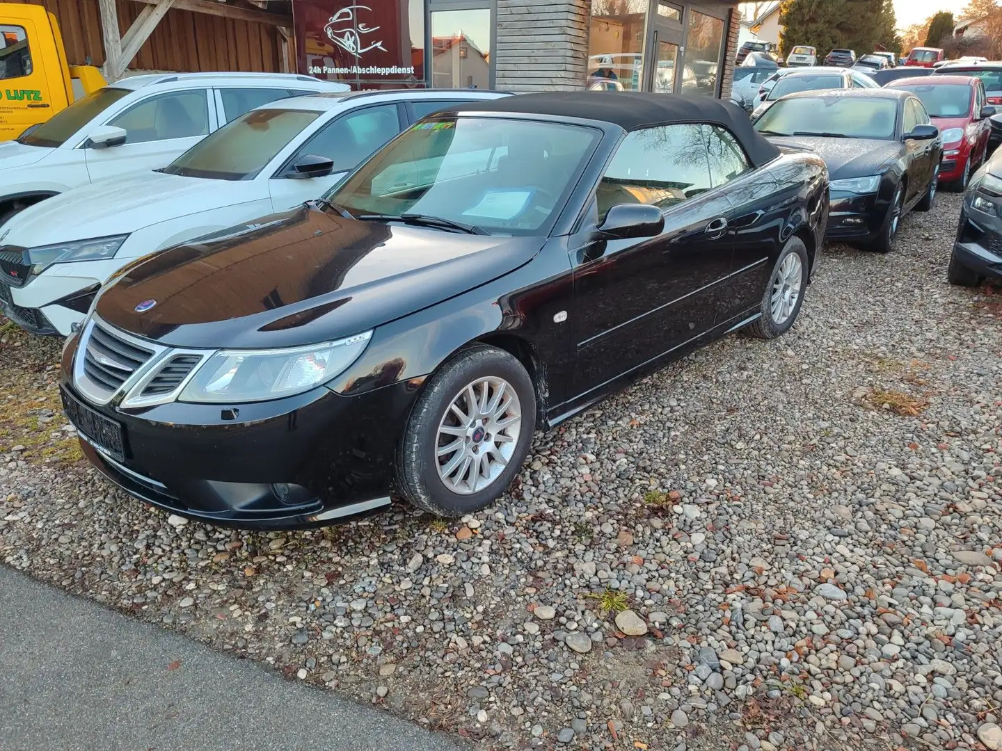 Saab 9-3 1.8t Vector Cabriolet Negru - 2
