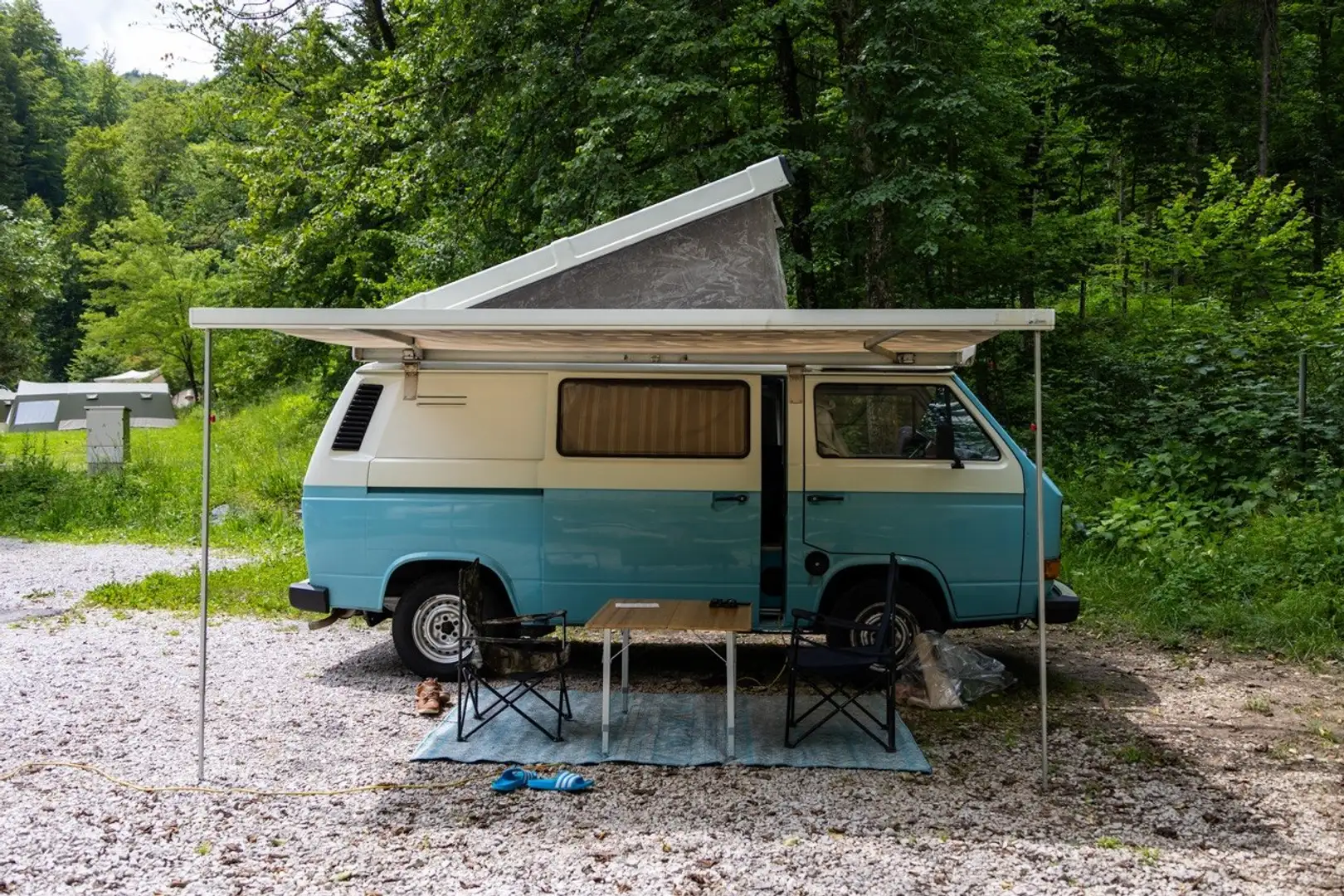 Volkswagen T3 Transporter Blau - 1