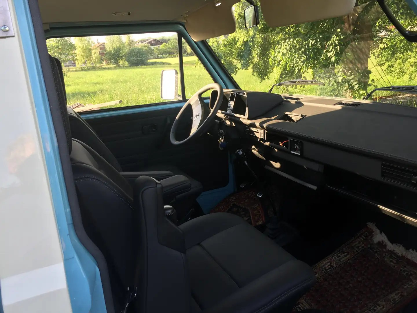 Volkswagen T3 Transporter Blau - 2