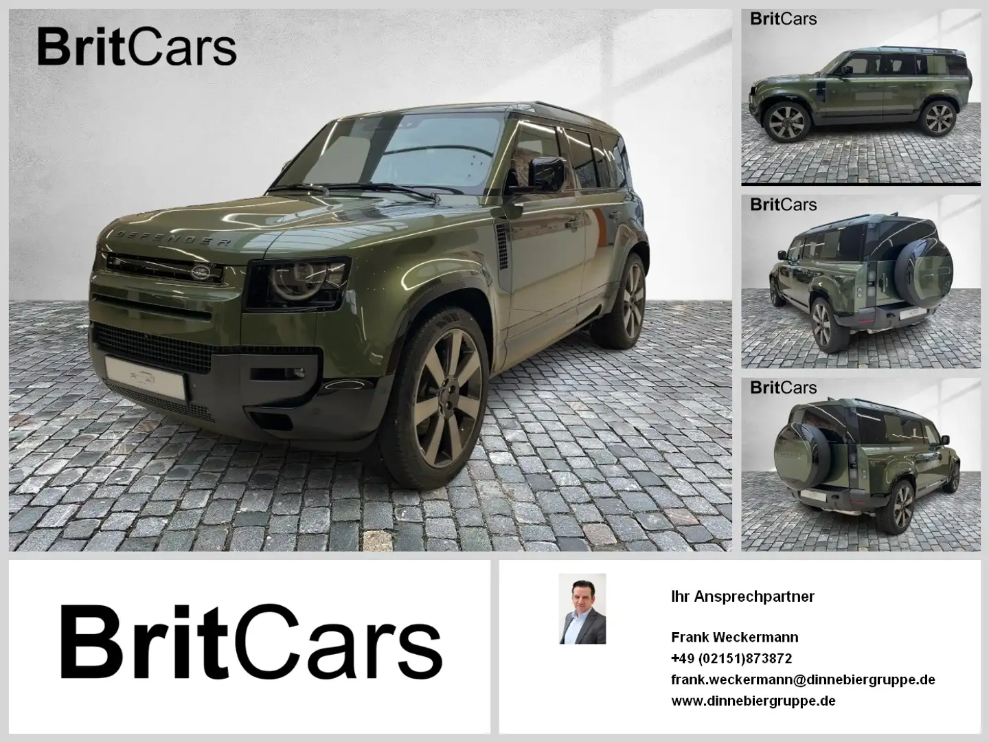 Land Rover Defender 110 D350 X-Dynamic HSE ACC Pano Vert - 1