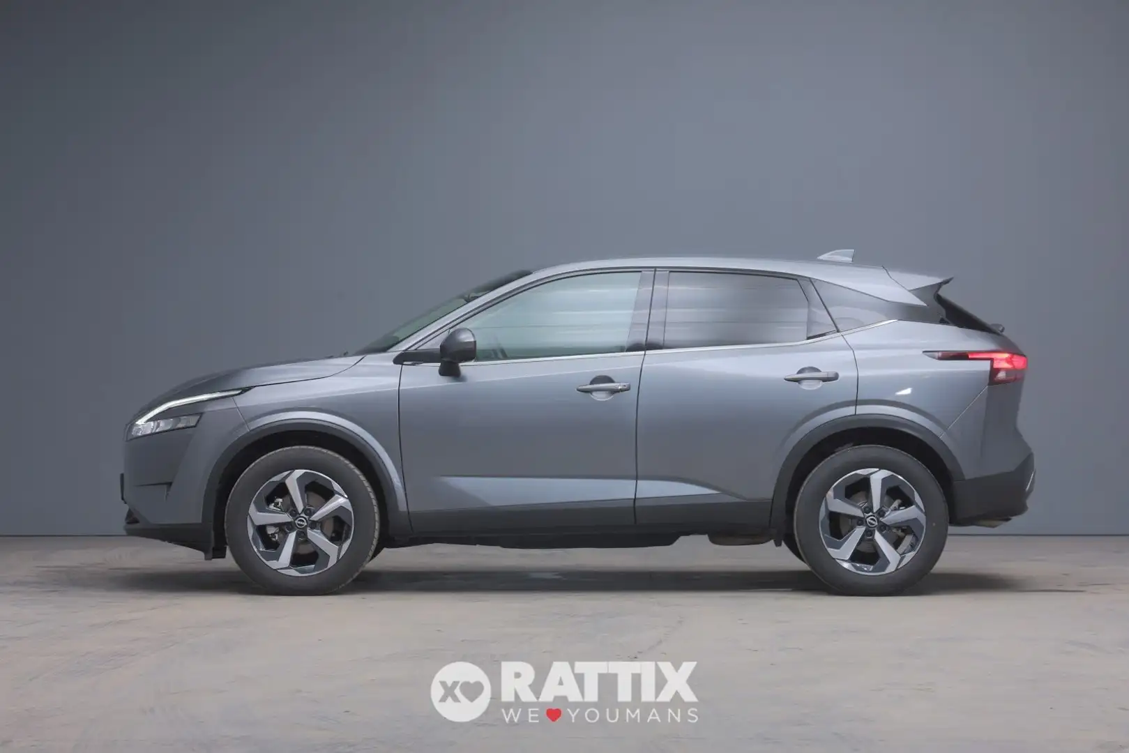 Nissan Qashqai 1.3 Mhev 140CV N-Connecta Grijs - 2
