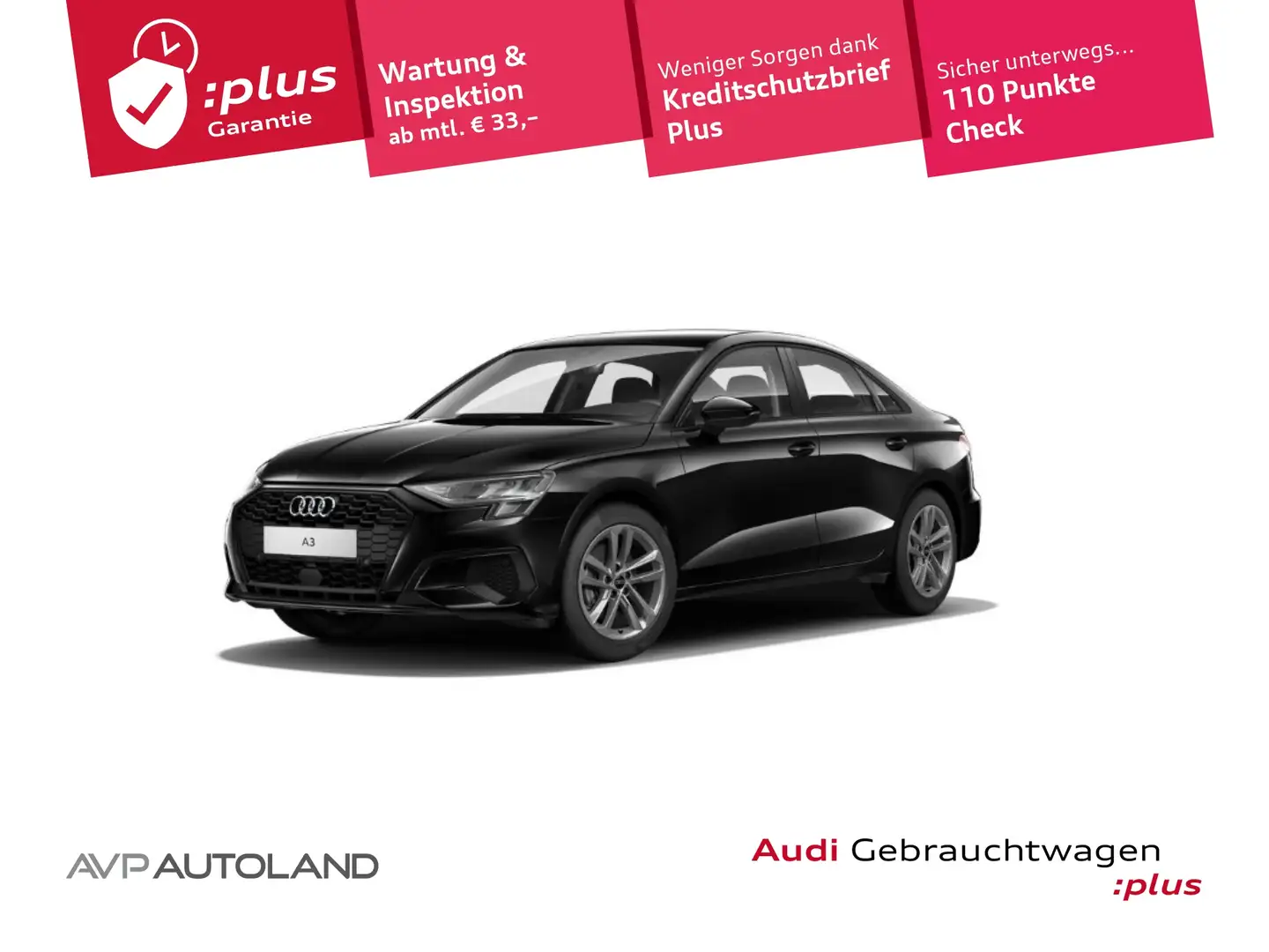 Audi A3 Limousine 35 TFSI | MMI NAVI PLUS | SITZH. | Noir - 1