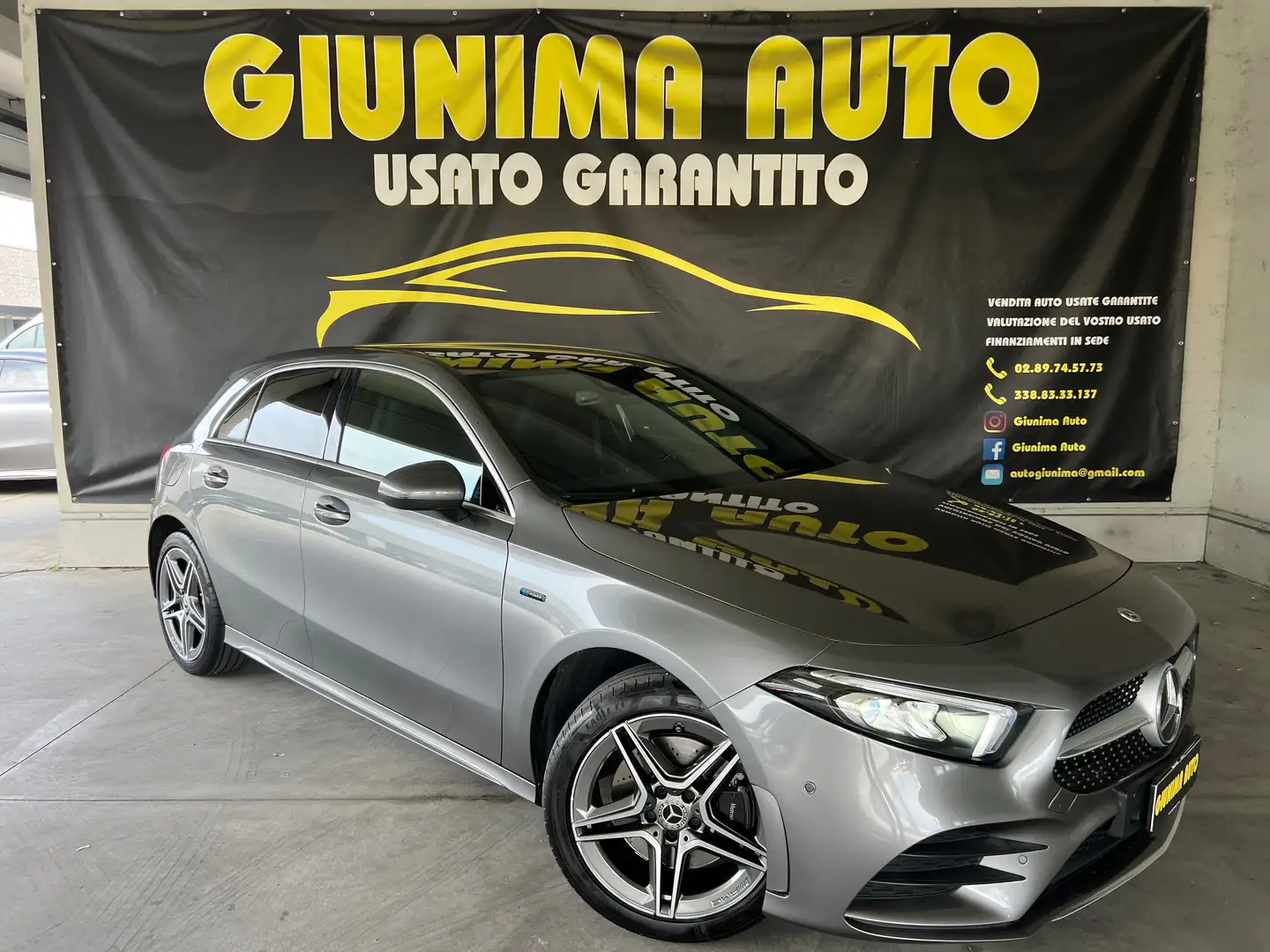 Mercedes-Benz A 250 Classe A -  (eq-power) Premium auto AMG PLUS PACK Grigio - 2