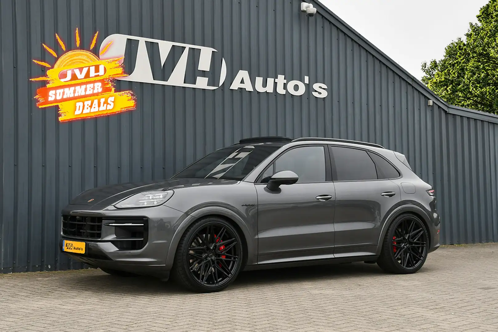Porsche Cayenne 3.0 S E-Hybrid 519pk 01-2024 | Burmester | Pass.Di Grijs - 1
