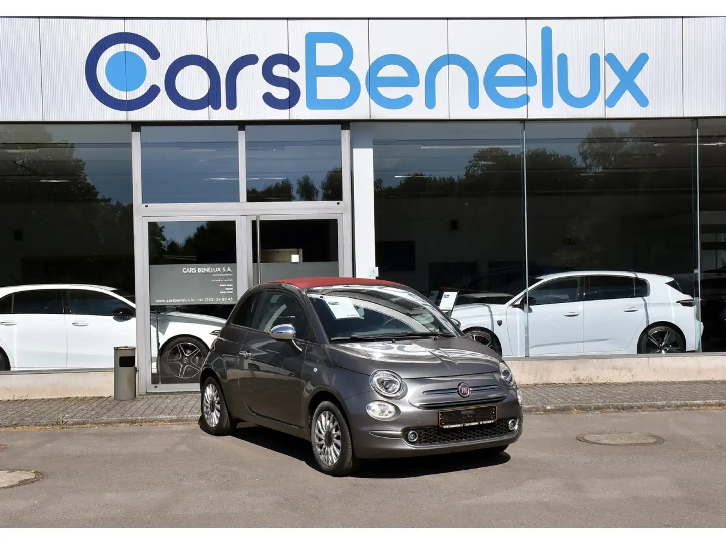 Fiat 500C 1.0 Hybrid REGUL PDC 1° MAIN Gris - 1