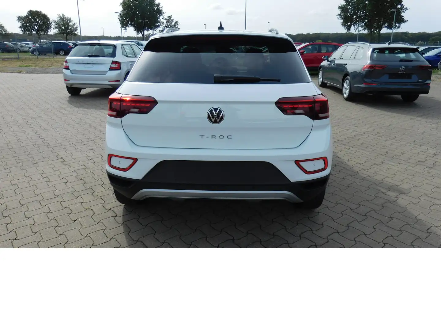 Volkswagen T-Roc 1.5 Life TSI BMT DSG Navi Klima Alu Weiß - 2