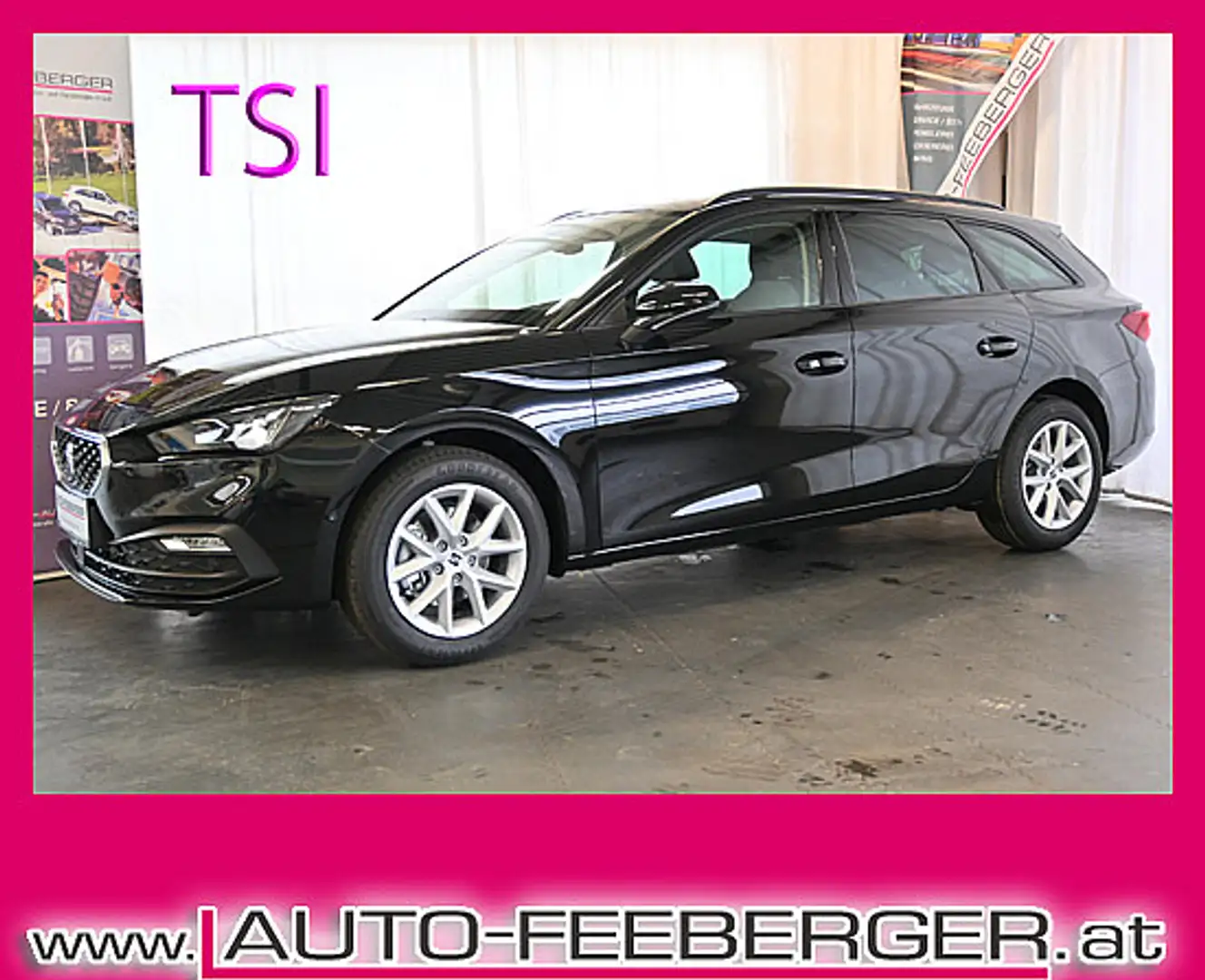 SEAT Leon SP 1,0 TSI Style Style Schwarz - 1